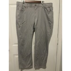 Savane‎ Pants 680 Anywhere Chino NWT 38/30 Men's Dress Gray Straight Fit Stretch